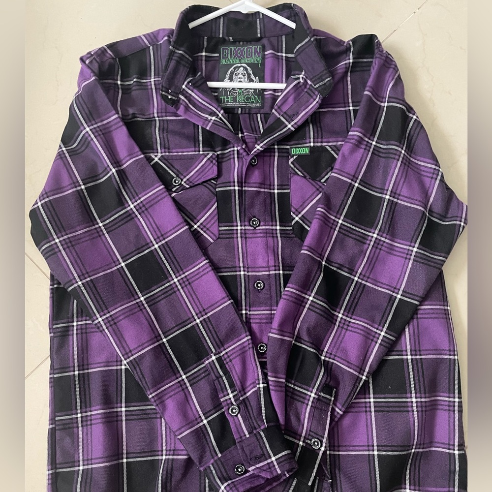 Dixxon Flannel “Regan”. Size L. Washed and Worn.